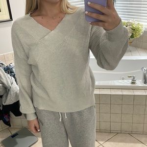 grey sweater never worn